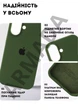 Чехол силиконовый Elegant Silicone Premium Fashion Case without MagSafe для Apple iPhone 17 (6.3) Forest Green - изображение 3
