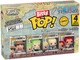 Набір ігрових фігурок Funko Bitty Pop! серії Великий куш - Луффі 4 фігурки (86892) - зображення 1