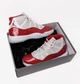 Кроссовки Air Jordan 11 Retro White/Red Ct8012-116 42.5 - изображение 6