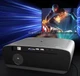 Проектор Вуличний Домашній портативний Смарт LCD Android 4K Проєктор Caiwei A9R 2/32Gb 15500 люмен 1550 ANSI Wi-Fi 6 RJ45 LAN Bluetooth HDR Стереозвук автофокус зум корекція для дому та офісу домашній кінотеатр - зображення 2