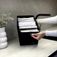 Комплект коробочек-органайзеров ORGANIZE M 2 шт Черный (HY-2M-black) - изображение 4