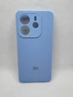 Чехол Silicone Cover Full для Xiaomi Redmi Note 14 4G Global Светло-голубой - изображение 1