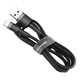 Кабель Baseus Cafule Lightning 1.5A (2m) Black - изображение 4