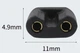 Блок питания кабель Universal для Philips Norelco USB - > 5 V адаптер машинки триммера 1 прорезь филипс Черный - изображение 11