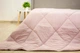 Одеяло полуторное 140×200 зимнее теплое 350 г/м² антиаллергенное ТЕП Washed Cotton розовая пудра, хлопок - изображение 9