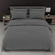 Комплект постельного белья LoveYouHome Евро 200x215 см бязь gold Ромб серый (ly7380) - изображение 1