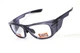 Спортивная оправа под диоптрии Global Vision RX-T Gloss Black (rx-able) (clear) прозрачные в черной полупрозрачной оправе - изображение 2