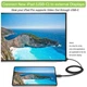 Кабель/адаптер USB-C to HDMI 2.0 4K 60Hz TECHly 2 м, чорный для пк, ноутбуку, планшету, смартфону Android, Iphone, Ipad - изображение 4