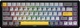 Клавиатура Ajazz AK680 MAX Magnetic Switch Black/Gray/Yellow (AK680-M-BGY-A) - изображение 1