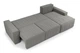 Кутовий диван VIHOME Soft X 300х160 см Bonnel к.т. 1 Сірий - зображення 6