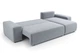 Кутовий диван VIHOME Pure 340х170 см Bonnel к.т. 1 Сірий - зображення 5