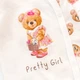 Человечек Dexter`s для девочки на кнопках с мишками girl bears 56 см молочный - изображение 3