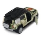 Автомодель TechnoDrive Land Rover Defender 110 3 ОШБр серії Шеврони Героїв 1:43 - зображення 2