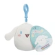 Мягкая игрушка на клипсе Squishmallows - Синнаморолл (9 cm) - изображение 3