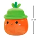 М'яка іграшка Squishmallows - Морквина Кароліна в капелюсі (19 см) (6900007512800) - зображення 2