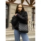 Жіноча сумка Кросбоді Sambag Rose строчена black - изображение 10