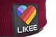 Шапка Hip Hop Shop Likee 55-59 см бордовая (H-08118-267) - изображение 3