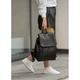 Жіночий рюкзак Sambag Loft LZN чорний - изображение 9
