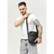 Чоловіча сумка месенджер з екошкіри Sambag Makros чорна - изображение 1