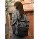 Жіночий рюкзак ролл Sambag RollTop Milton принт крокодила з клапаном - изображение 4