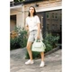 Жіноча спортивна сумка Sambag Vogue BKS м'ятна - изображение 6