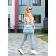 Жіноча спортивна сумка Sambag Vogue BKS блакитна - зображення 3