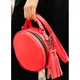 Жіноча кругла сумка Sambag Bale червона - зображення 3