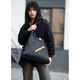 Жіноча сумочка Sambag HOBO M чорна - изображение 2