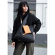 Жіноча сумочка Sambag HOBO M чорна - изображение 3