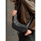 Жіноча сумка Sambag HOBO S чорна - изображение 5