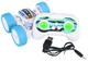 Pojazd zdalnie sterowany  R/C POWER STUNT 1:32 Niebieski (5903864970340) - obraz 2