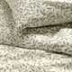 Komplet pościeli Ikea Sorgmantel 200 x 200 / 50 x 60 cm Biały/Zielony (205.494.75) - obraz 3