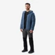 Куртка чоловіча Trek 100 гірський трекінг капюшон -5°C синя 3XL - изображение 2