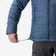 Куртка чоловіча Trek 100 гірський трекінг капюшон -5°C синя 3XL - изображение 7