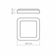 LED светильник VIDEX EDGE-SC-72W-WHITE (VLE-ESC-72W) 27664 - изображение 6