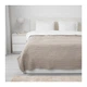 Покрывало IKEA (ИКЕА) VÅRELD 230x250см бежевое (703.840.28) - изображение 1