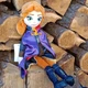 Набор мягких игрушек Холодное сердце Эльза Анна Олаф (46 см, 30 см) — плюшевые герои Frozen, арт. C49813-23 - изображение 7
