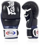 Перчатки для ММА Fairtex FGV18 M Black/Blue (FGV18_M_Black/Blue) - изображение 4