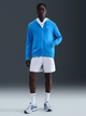 Толстовка на блискавці чоловіча Nike M Nk Club Ft Fz Hoodie FN3884-435 S Синя (198481696680) - зображення 3