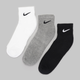 Набір підліткових шкарпеток бавовняних 3 пари для хлопчика Nike U Nk Everyday Csh Ankl 3Pr 132 SX7667-964 34-38 (S) Чорний/Сірий/Білий (194955549209) - зображення 6