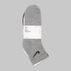 Набір чоловічих шкарпеток бавовняних 3 пари Nike U Nk Everyday Csh Ankl 3Pr 132 SX7667-964 42-46 (L) Чорний/Сірий/Білий (194955549223) - зображення 9