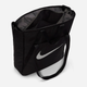 Torba shopper damska Nike Nk Gym Tote DR7217-010 Czarna (196154136440) - obraz 6