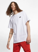 Koszulka męska bawełniana długa Nike M Nsw Club Tee AR4997-101 M Biała (191888618378) - obraz 1