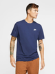 Koszulka męska bawełniana długa Nike M Nsw Club Tee AR4997-410 M Granatowa (193150904714) - obraz 1