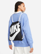 Plecak sportowy materialowy Nike Heritage Gymsack BA5351-011 Czarny (91201623853) - obraz 2