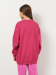 Bluza bez kaptura dziecięca dla dziewczynki Nike G Nsw Club Flc Ovrszd Crew Lbr FD2923-634 128-137 cm (S) Różowa (198482205928) - obraz 2