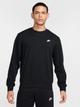 Світшот чоловічий Nike M Nk Club Ft Crew FN3888-010 L Чорний (197593333612) - зображення 1