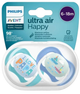 Smoczki Avent Infant Ultra Happy Pacifier 6-18 Months 2 szt (8710103949237) - obraz 1