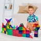 Магнитный строительный конструктор Picasso Tiles 100 Piece Set Magnet Building Tiles PicassoTiles PT100 - изображение 5