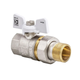 Кран с американкой 1" (KOER KR.227.W) белый (KR0098) - изображение 1